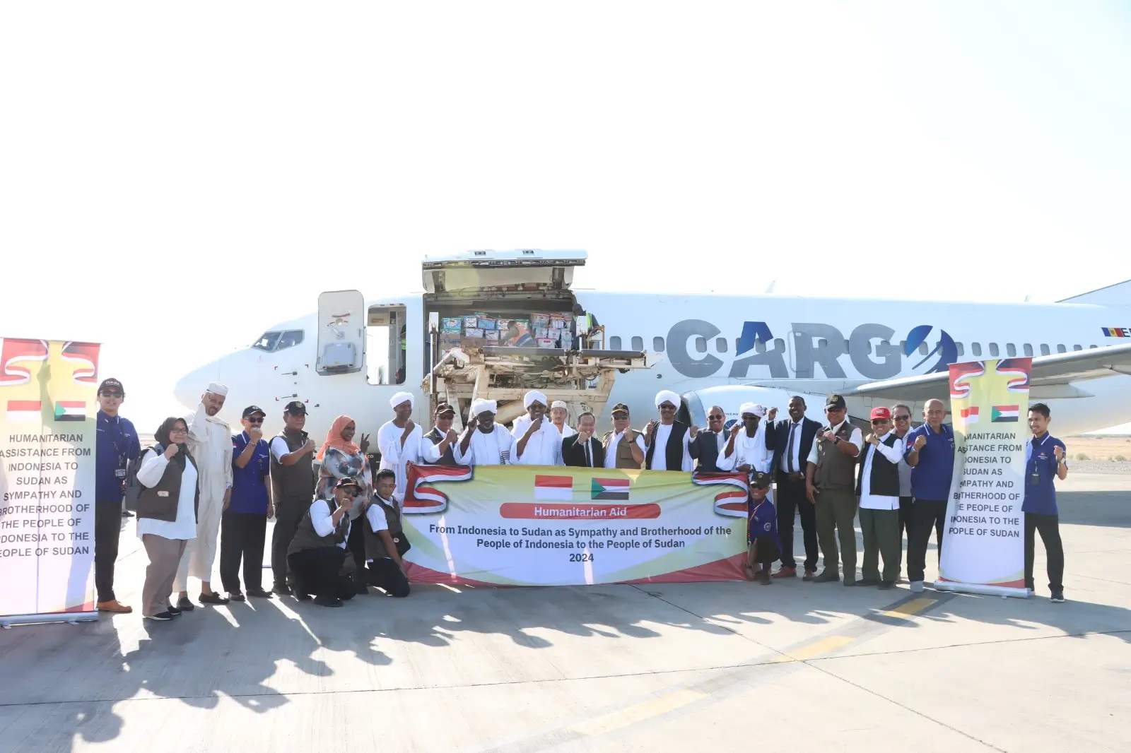 Bantuan Kemanusiaan Pemerintah Indonesia Tahap Kedua Tiba di Port Sudan